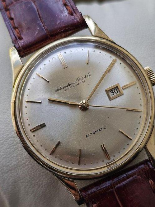 IWC - Schaffhausen 14K GOLD and steel case back cal. 8531 -, Sieraden, Tassen en Uiterlijk, Horloges | Antiek