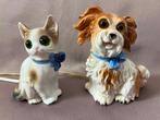 Goebel - Lamp ornament (2) - hond en poes ET 427 -