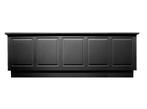 Zwarte toonbank van 305 cm breed