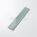 Eindstrip handvorm turquesa groen 5x25 bullnose, Ophalen of Verzenden, Nieuw, Keramiek, 10 m² of meer