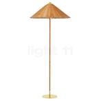 Gubi 9602 Vloerlamp, rotan (Staande lampen, Binnenlampen), Verzenden, Nieuw