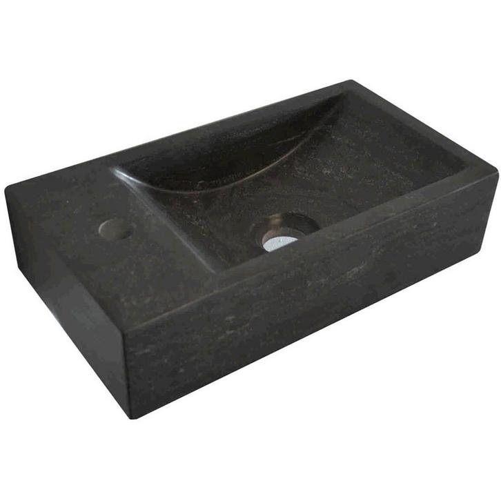 Wiesbaden Raw - Fontein - Links - 36x18x9cm - Hardsteen, Doe-het-zelf en Verbouw, Sanitair, Nieuw, Ophalen of Verzenden