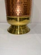 Vaas - Koper, Messing - Frankrijk, Antiek en Kunst