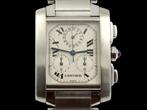 Cartier - Tank Française Chronograph - 2303 - Unisex -, Sieraden, Tassen en Uiterlijk, Horloges | Heren, Nieuw