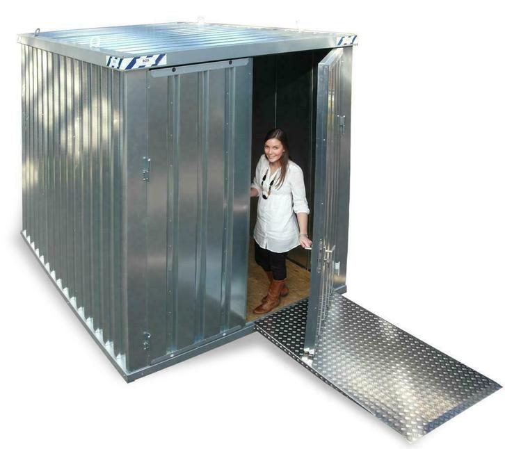 Opslag Container in 1x2, 2x2, 3x2, 4x2, 5x2, 6x2 meter, Zakelijke goederen, Machines en Bouw | Keten en Containers