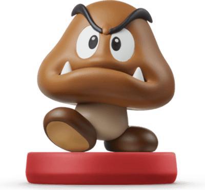 Amiibo Goomba - Super Mario series, Spelcomputers en Games, Spelcomputers | Nintendo Consoles | Accessoires, Zo goed als nieuw