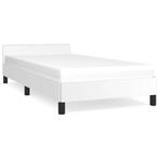 Bedframe 100x200 Wit | Retourdeal | Comfort voor studenten!, Huis en Inrichting, Slaapkamer | Bedden, 100 cm, Eenpersoons, Wit