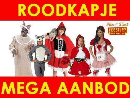 Roodkapje kostuum - Mega aanbod roodkapje kleding, Kleding | Dames, Carnavalskleding en Feestkleding, Kleding, Nieuw, Ophalen of Verzenden