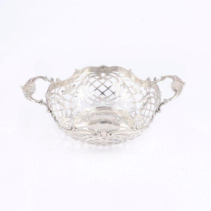 Zilverfabriek Voorschoten - Bonbon mand - .833 zilver, Antiek en Kunst, Antiek | Goud en Zilver