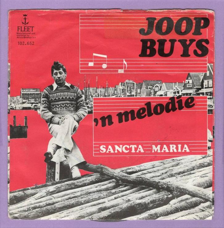 Joop Buys – n Melodie / Sancta Maria (1-7-Vinyl-Single), Cd's en Dvd's, Vinyl Singles, Ophalen of Verzenden