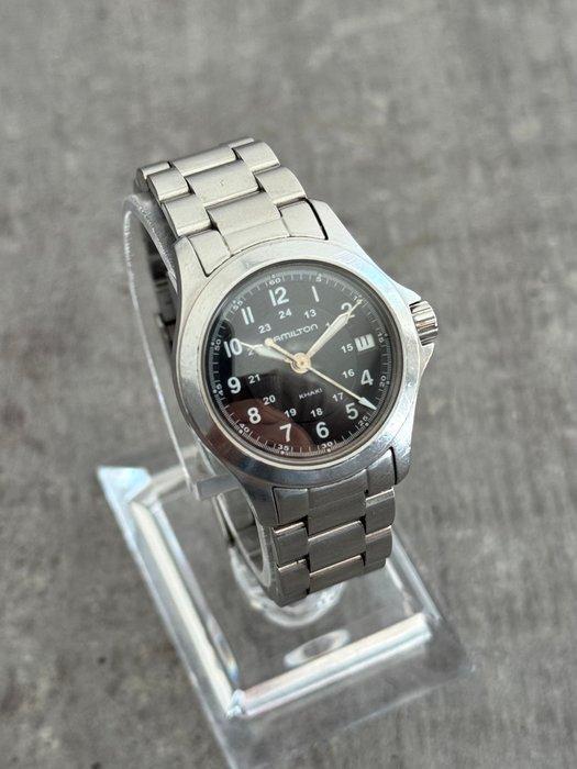Hamilton - Khaki - Zonder Minimumprijs - Dames - 2000-2010, Sieraden, Tassen en Uiterlijk, Horloges | Heren