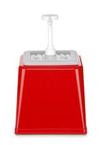 Sausdispenser Met Pomp, Hendi, 2,5l, Rood, 230x210x(h)327mm, Ophalen of Verzenden, Nieuw in verpakking