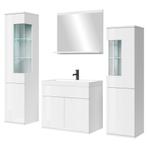 Badkamermeubel Nobel XL 60 x 35 cm Wit Badmeubel, Huis en Inrichting, Badkamer | Badkamermeubels, Verzenden, Nieuw, Wastafelkast