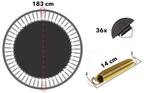 Springmat Trampoline Rond 183 cm, Ophalen of Verzenden, Nieuw