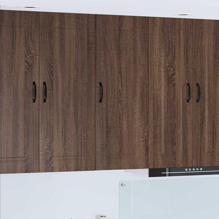 vidaXL Keukenkast aan de muur met plank Bruin Eiken 40 x 31, Huis en Inrichting, Keuken | Keukenelementen, Bruin, Nieuw, Verzenden