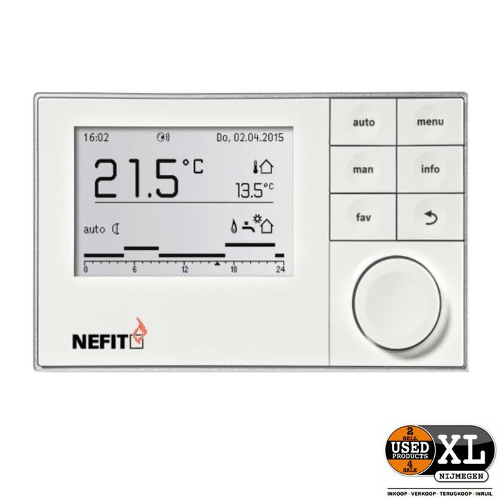 Nefit ModuLine 3000 WA modulerende klokthermostaat 773811..., Doe-het-zelf en Verbouw, Thermostaten, Nieuw, Ophalen of Verzenden