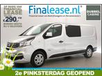 Fiat Talento 1.6 MJ EcoJet L2H1 DC Airco Cruise Cam €290pm, Nieuw, Zilver of Grijs, Lease, Fiat