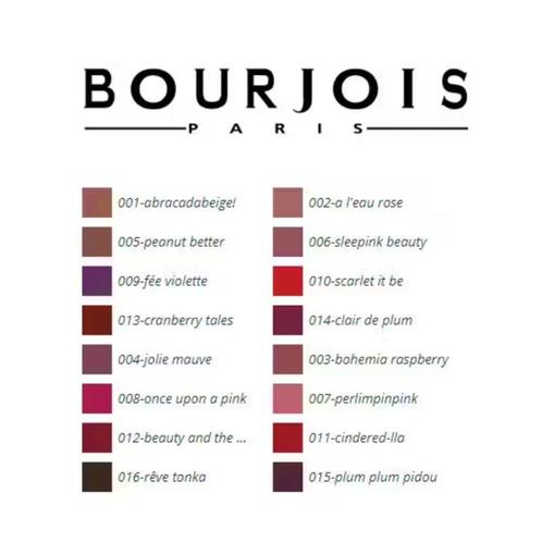 Bourjois - Rouge Fabuleux Lipstick - 03 BOHEMIAN RASPBERRY, Sieraden, Tassen en Uiterlijk, Uiterlijk | Cosmetica en Make-up, Lippen