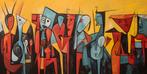 Felix van Horst (1988) - Cubist Crowd (XXL)