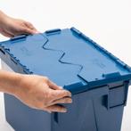 Distributiebak 400x300x320 mm 28L Nestbaar Stapelbaar Blauw,, Doe-het-zelf en Verbouw, Kratten en Dozen, Minder dan 50 cm, Ophalen of Verzenden