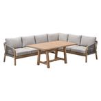 Garden Impressions Alora lounge dining set 3-delig rechts -, Verzenden, Nieuw
