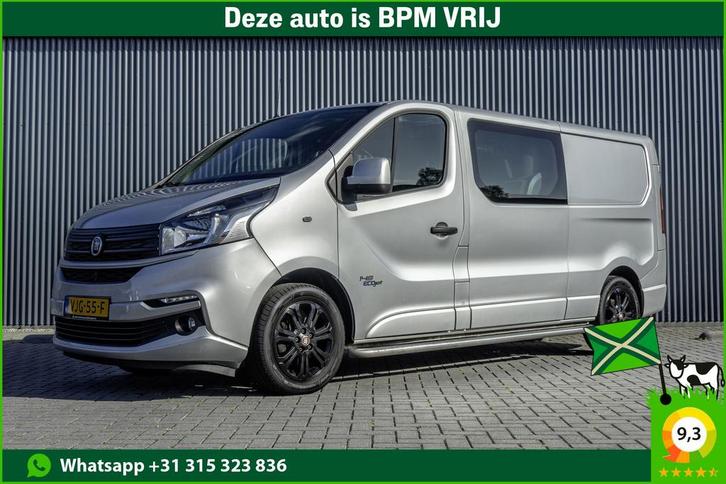 Fiat Talento 2.0 MultiJet L2H1 | 145PK | 5-Zits | DC | LED |, Auto's, Bestelauto's, Lease, Handgeschakeld, Grijs, Stof, Diesel