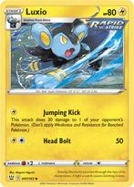 Luxio 047/163 Battle Styles, Hobby en Vrije tijd, Verzamelkaartspellen | Pokémon, Ophalen of Verzenden, Nieuw, Losse kaart, Foil