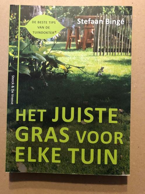 Stefaan Bingé - Het Juiste Gras voor Elke Tuin - NIEUW, Boeken, Wonen en Tuinieren, Tuinieren en Tuinplanten, Zo goed als nieuw