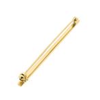 Gouden smalle broche | Vintage (lange broche, gouden broche), Sieraden, Tassen en Uiterlijk, Broches, Ophalen of Verzenden, Gebruikt