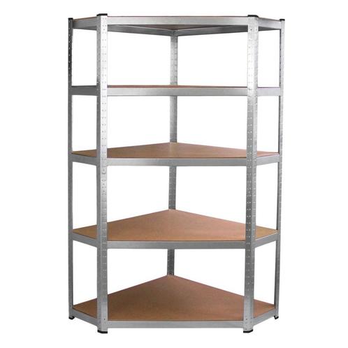Galwix Hoek Stellingkast - 90x30x150cm - hoekkast - 100%, Zakelijke goederen, Kantoor en Winkelinrichting | Magazijn, Stelling en Opslag