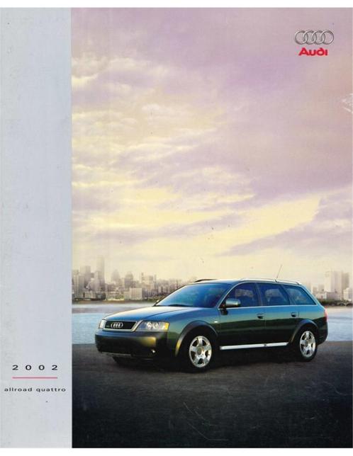 2002 AUDI A6 ALLROAD QUATTRO BROCHURE ENGELS, Boeken, Auto's | Folders en Tijdschriften, Audi