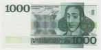 1000 gulden 1972 Spinoza bankbiljet, Postzegels en Munten, Bankbiljetten | Nederland, Ophalen of Verzenden, 1000 gulden, Los biljet