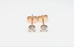 Zonder minimumprijs - Oorstekers - 18 karaat Roségoud -