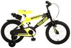 Volare Sportivo Kinderfiets - Jongens - 16 inch - Neon Geel, Ophalen of Verzenden, Nieuw, Overige merken