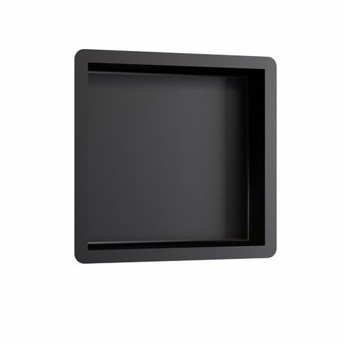 Inbouwnis Brauer Box Met Flens 30x30cm Zwart, Doe-het-zelf en Verbouw, Sanitair, Ophalen of Verzenden