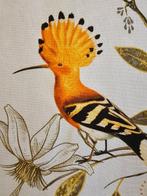 300x280 cm! Exclusieve Art Deco-stof met Upupa en vergulde