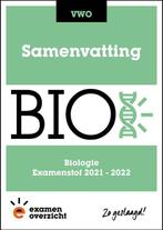 ExamenOverzicht   Samenvatting Biologie VWO 9789493237162, Verzenden, Zo goed als nieuw