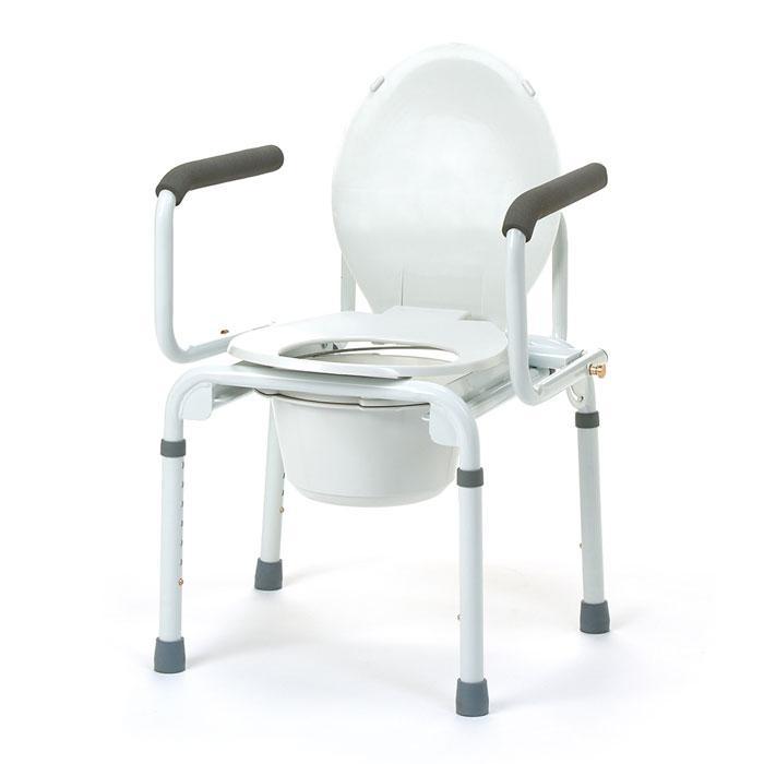 Vermeiren Nederland Toiletstoel Stacy 2-in-1 toiletsteun, Diversen, Verpleegmiddelen, Ophalen of Verzenden