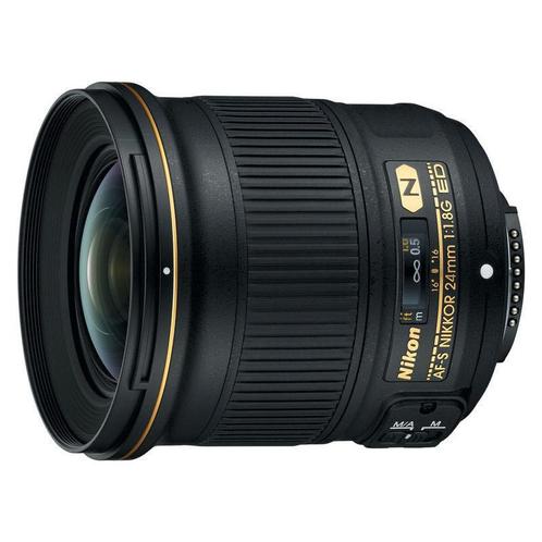 Nikon AF-S 24mm f/1.8 G ED objectief - Tweedehands, Audio, Tv en Foto, Fotografie | Lenzen en Objectieven, Groothoeklens, Gebruikt