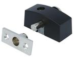 Oplegslot smal met cilinderslot SKG1® zwart, Doe-het-zelf en Verbouw, Hang- en Sluitwerk, Verzenden, Nieuw