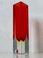 Murano - Vaas - Sommerso - Glas - 22 cm, Antiek en Kunst