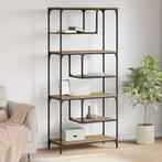 vidaXL Boekenkast artisanaal eikenkleurig 81 x 36 x 176 cm, Huis en Inrichting, Kasten | Boekenkasten, Minder dan 50 cm, Verzenden