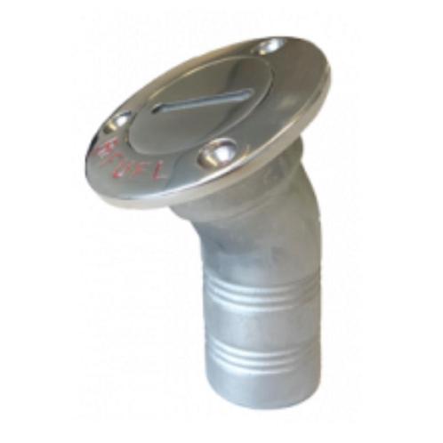 RVS dekvuldop 30° 38 mm Slangtule, Watersport en Boten, Bootonderdelen, Nieuw, Zeilboot of Motorboot, Ophalen of Verzenden