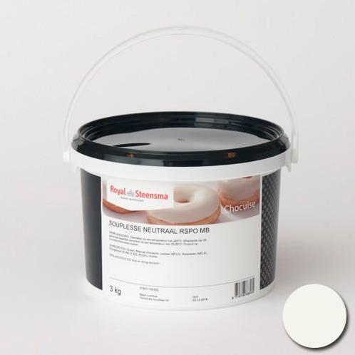 Chocuise Souplesse Neutraal 3 kg, Hobby en Vrije tijd, Taarten en Cupcakes maken, Nieuw, Verzenden