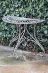 wall table for indoor or outdoor, 90 cm. wide - metal