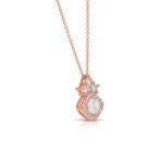 Zonder Minimumprijs - Ketting met hanger - 18 karaat