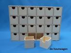 letterkast met bakjes - letterbak met losse bakjes - kastje, Huis en Inrichting, Ophalen of Verzenden, Nieuw