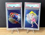 Lot Panini Super Mario - Mario & Peach - 2 Graded card - PSA, Nieuw