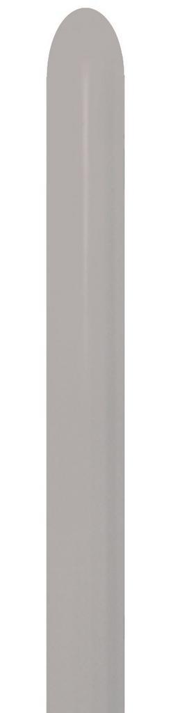 Modelleerballonnen Nozzle Up Grey 5cm 152cm 50st, Hobby en Vrije tijd, Feestartikelen, Nieuw, Verzenden