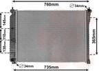 RADIATOR VOOR CHEVROLET CAPTIVA KLAC 2006-2011 20777047, Ophalen of Verzenden, Nieuw